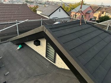 神奈川県大和市M様邸　外装リフォーム、外壁塗装、他付帯品塗装、屋根重ね葺き（カバー工法）